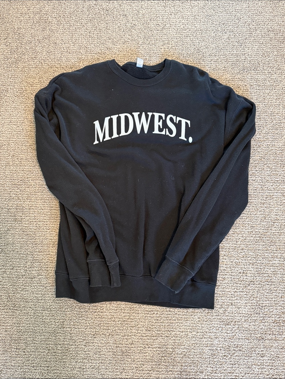 MIDWEST. Black Crewneck Sweatshirt - Unbranded